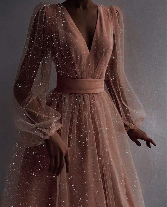 Robe midi simple à manches longues de demoiselle d'honneur, robe de soirée et de fête